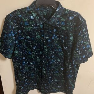 Perry Ellis Floral Shirt